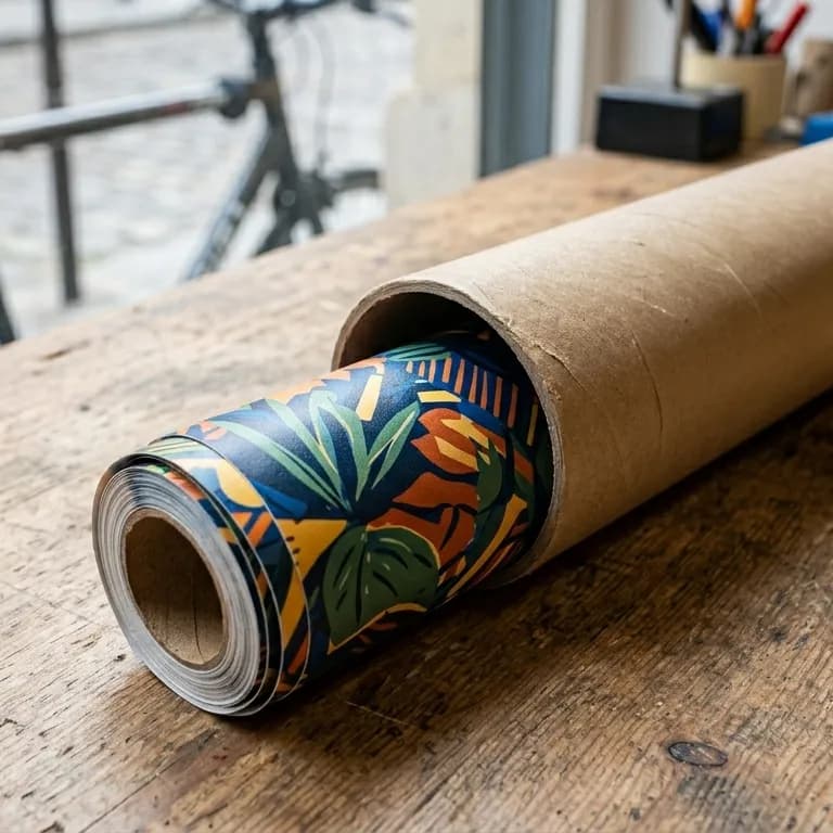 Secure packaging tube