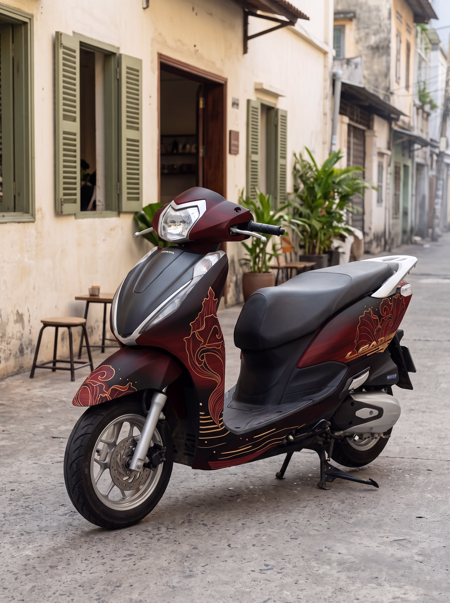 Honda Lead full-cover wrap Sơn Mài — 1/6